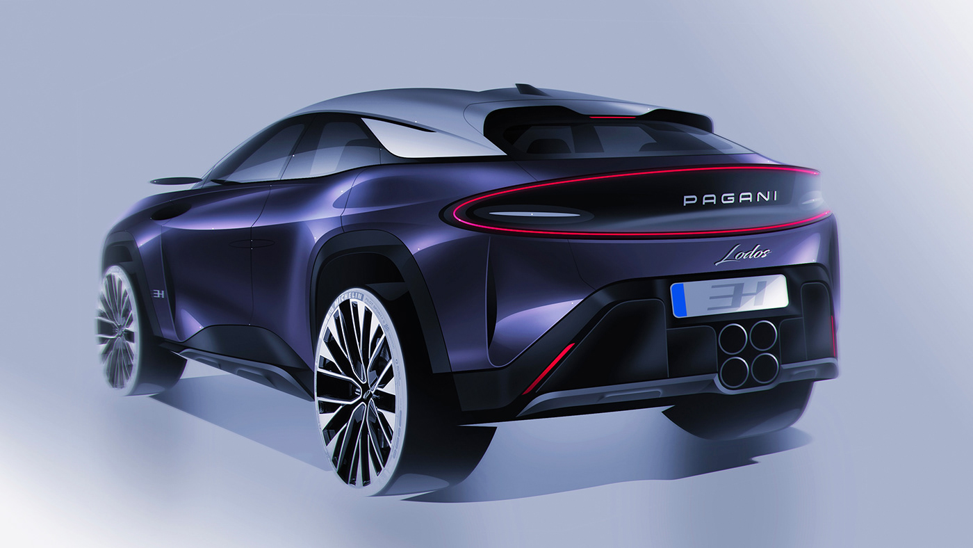 AMG car design concept design emrEHusmen future italia lodos Pagani suv