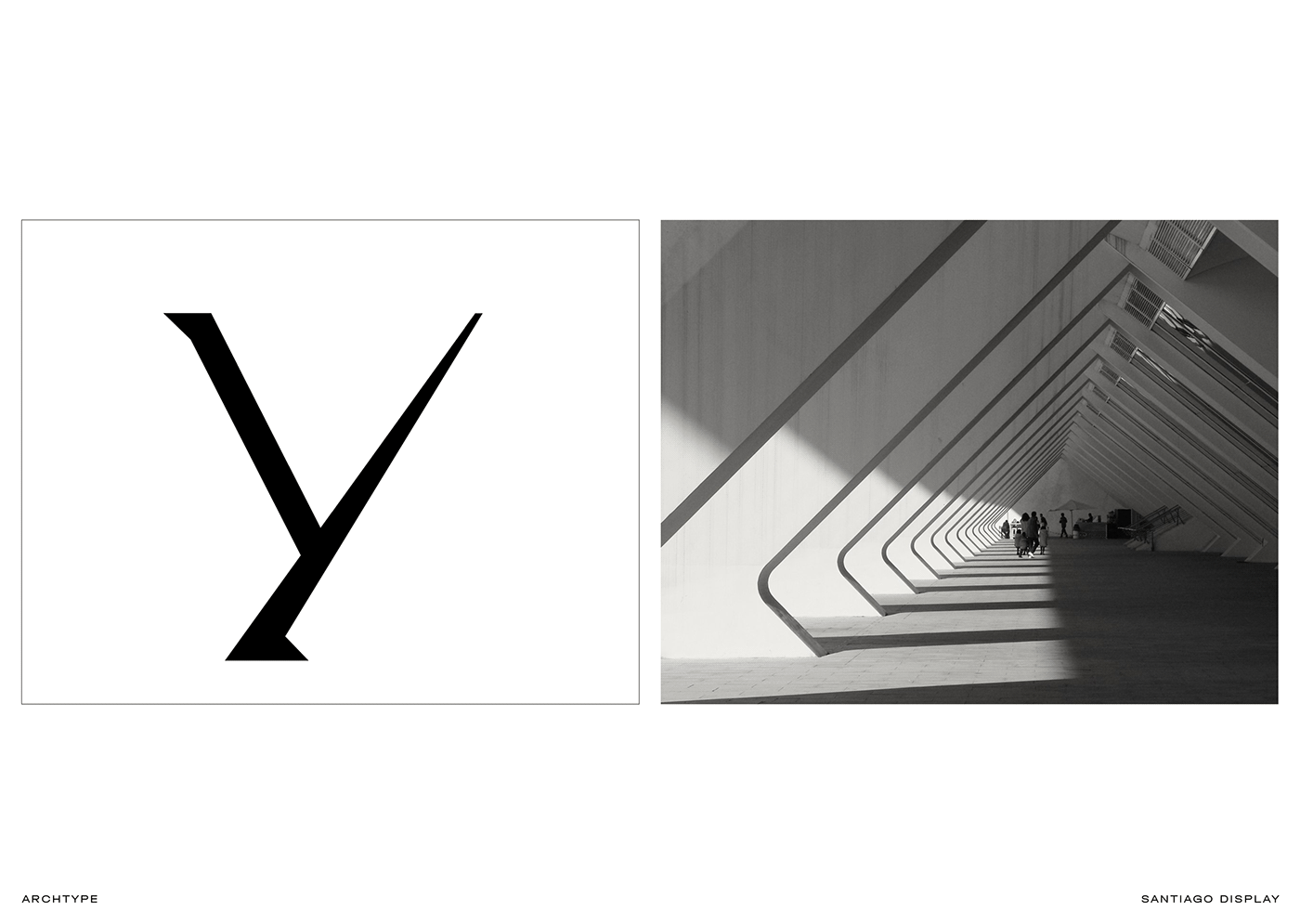 architecture calatrava Poster Design Santiago Calatrava specimen Typeface typeface design typography  