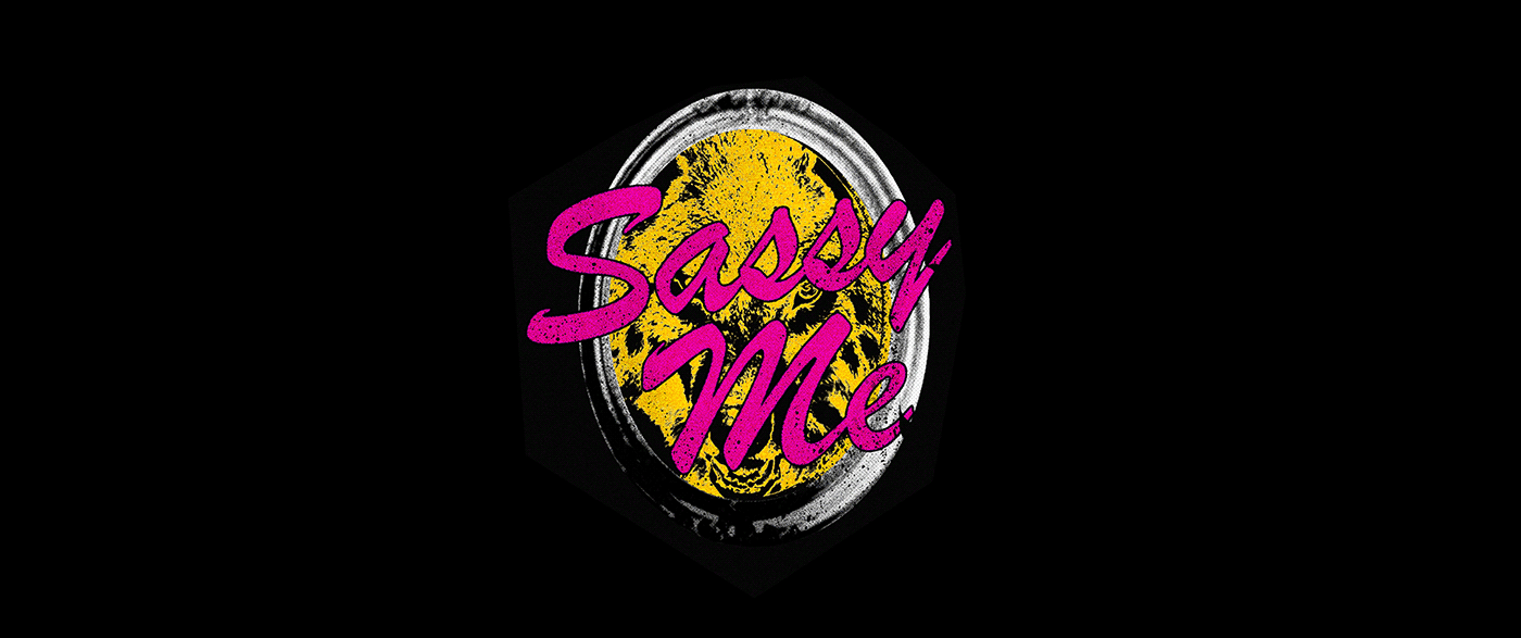 horror kpop pink red velvet Retro SM Entertainment type typography   yellow