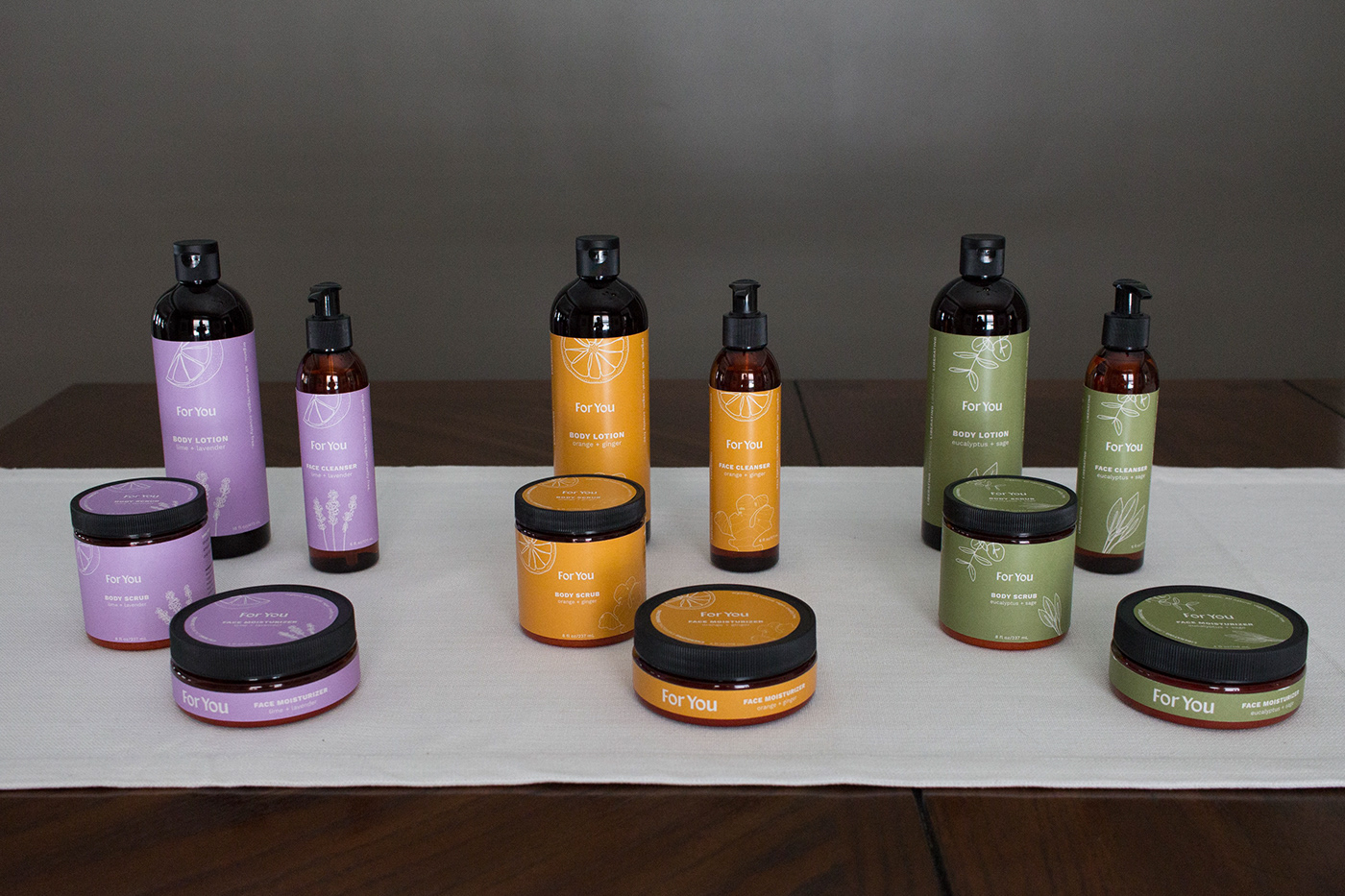 branding  identity Packaging skin care Body care all natural organic print design  brand identity Student work