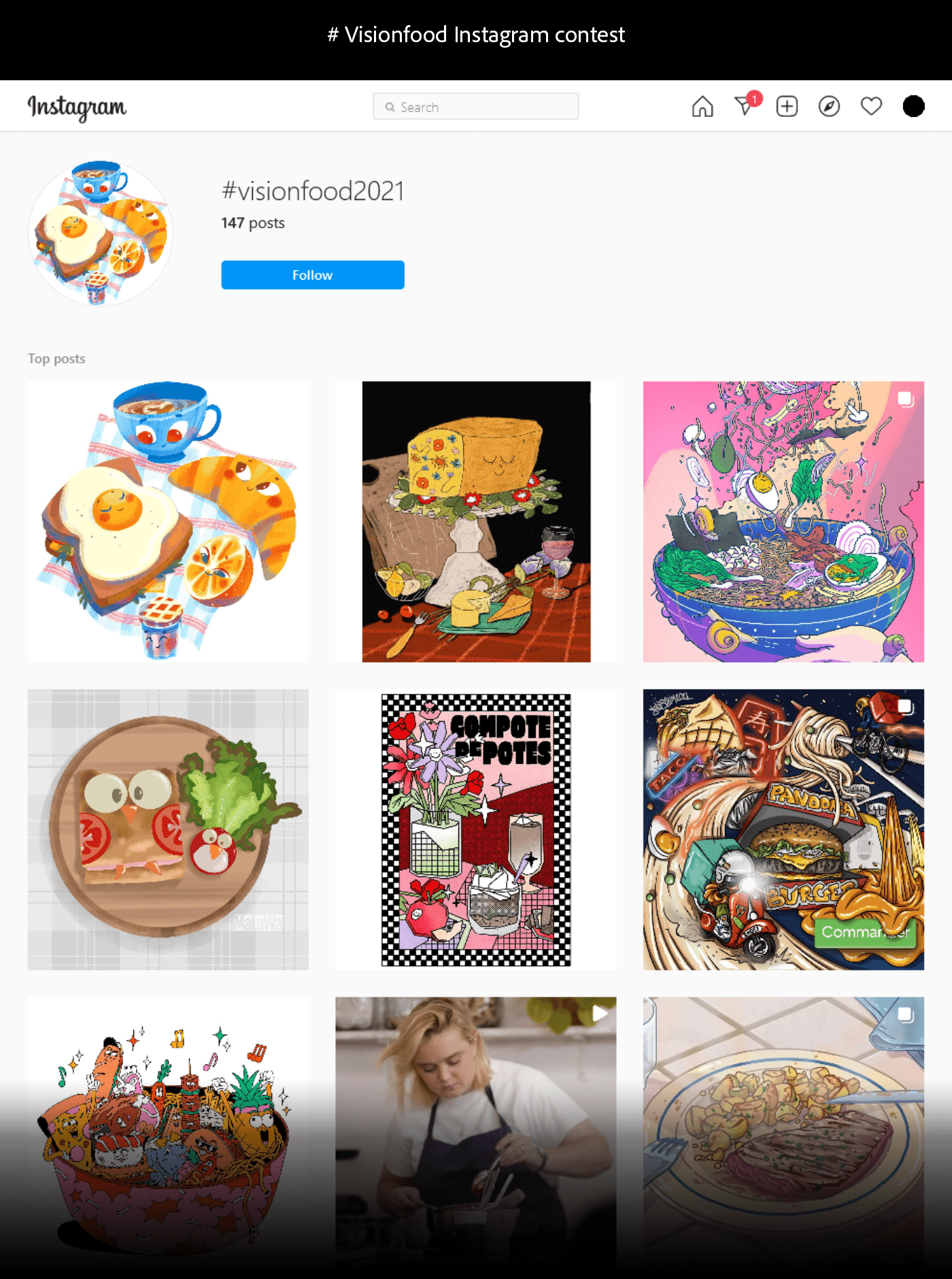 artwork campaign Digital Art  Drawing  Food  ILLUSTRATION  landing page media sketch ux