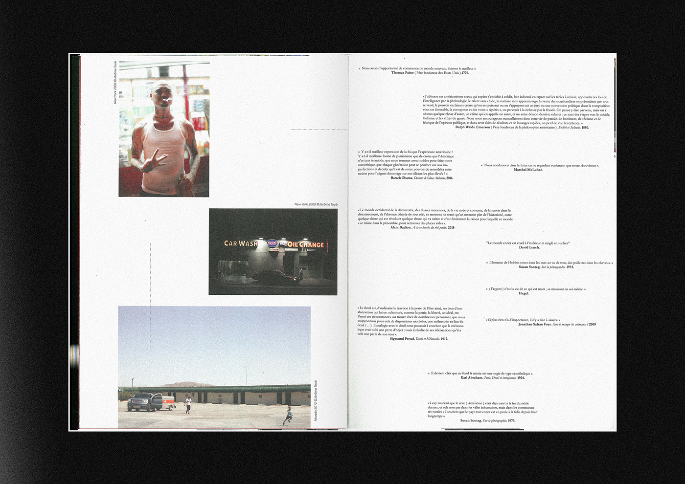 catalog Exhibition  editorial design  book Photography  highway united states Poetry  road trip Landscape