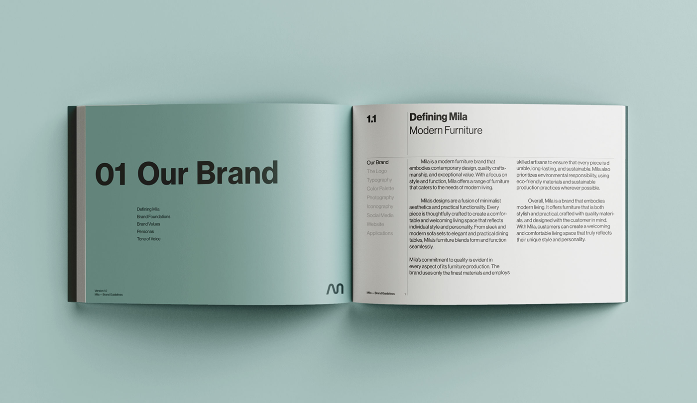 brand book brand guidelines brand guidelines template Brand guides brand manual guidelines Guidelines design modern Style Guide template