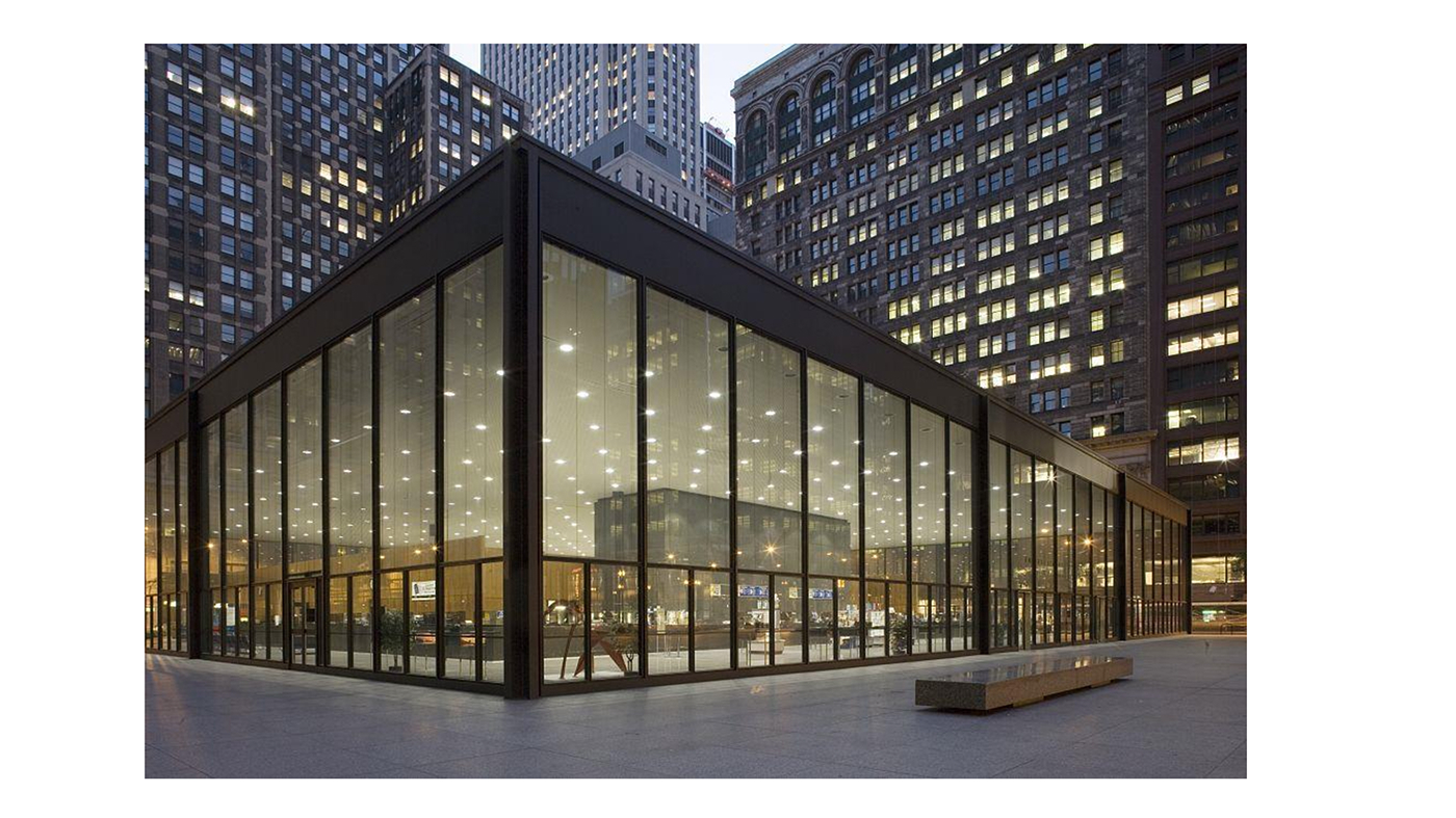 CHICAGO FEDERAL CENTER mies Analisis forma