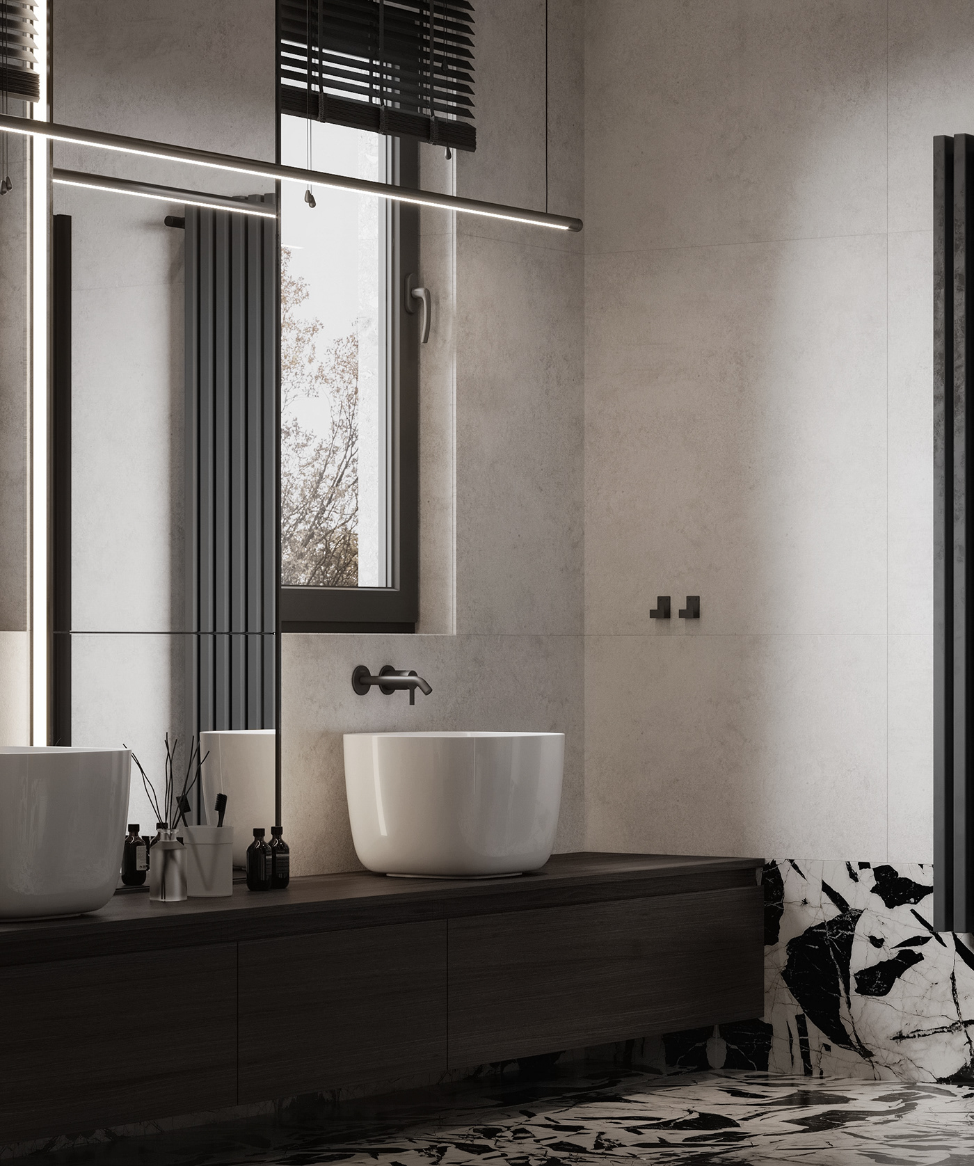 bathroom bathroom design design interior Minimalism minimalist interior modern