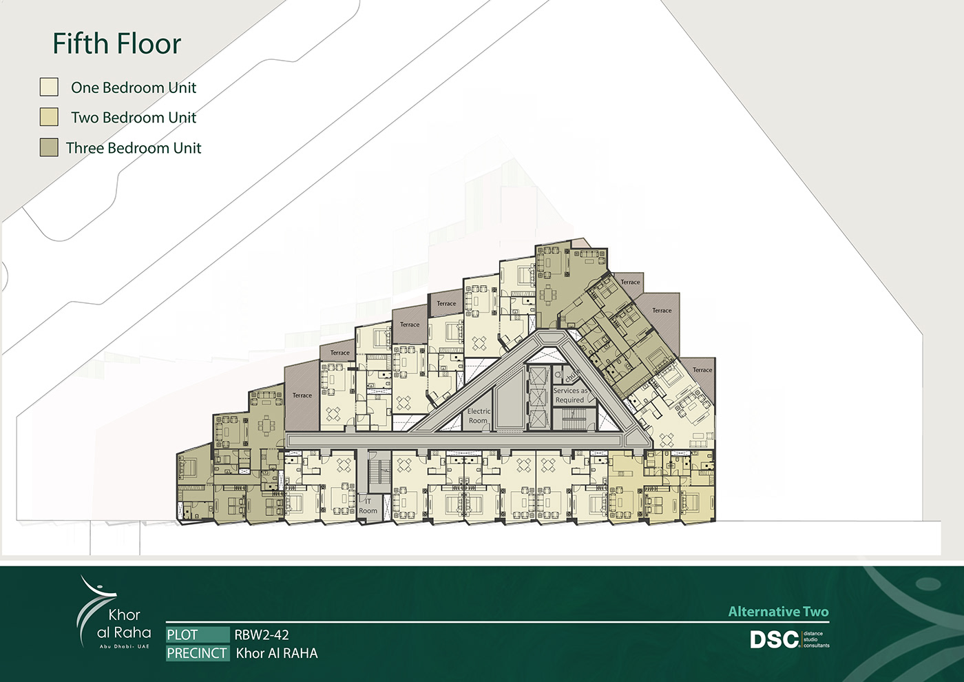 architecture commercial design emirates parametric residential units Visulization