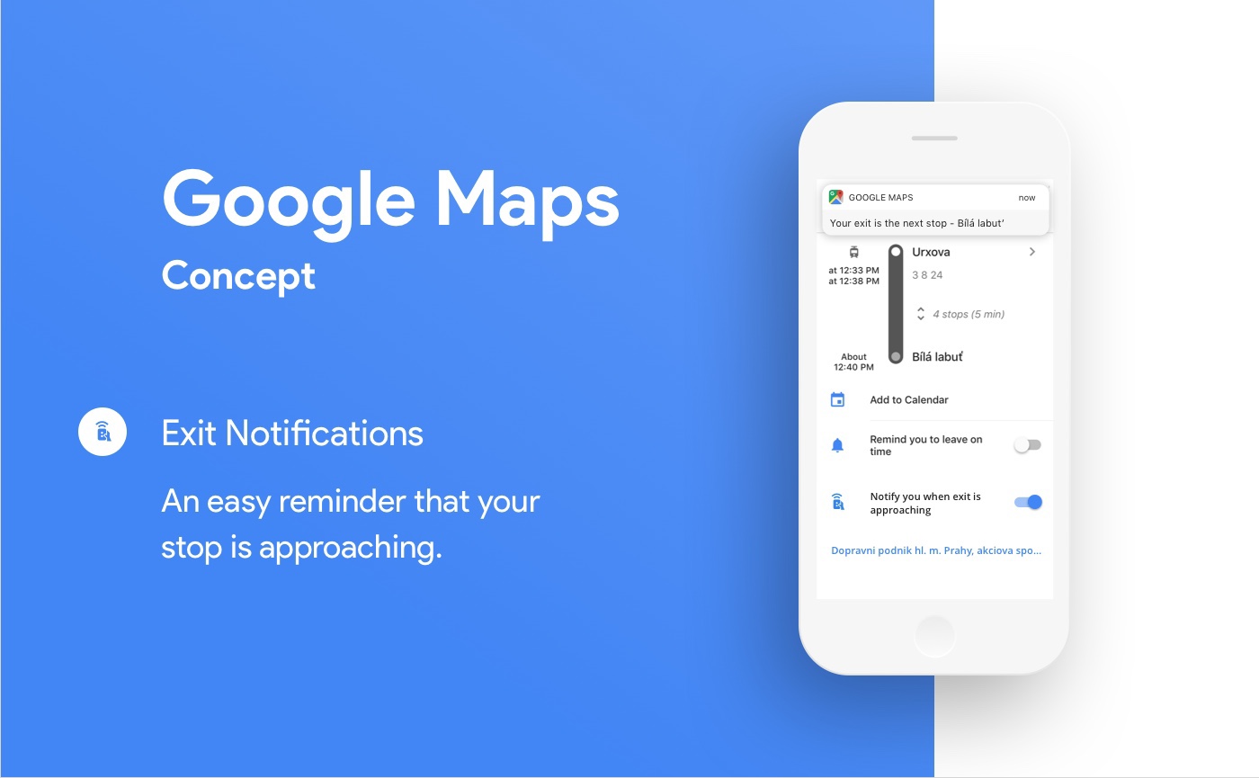 google maps application Travel transportation user interface