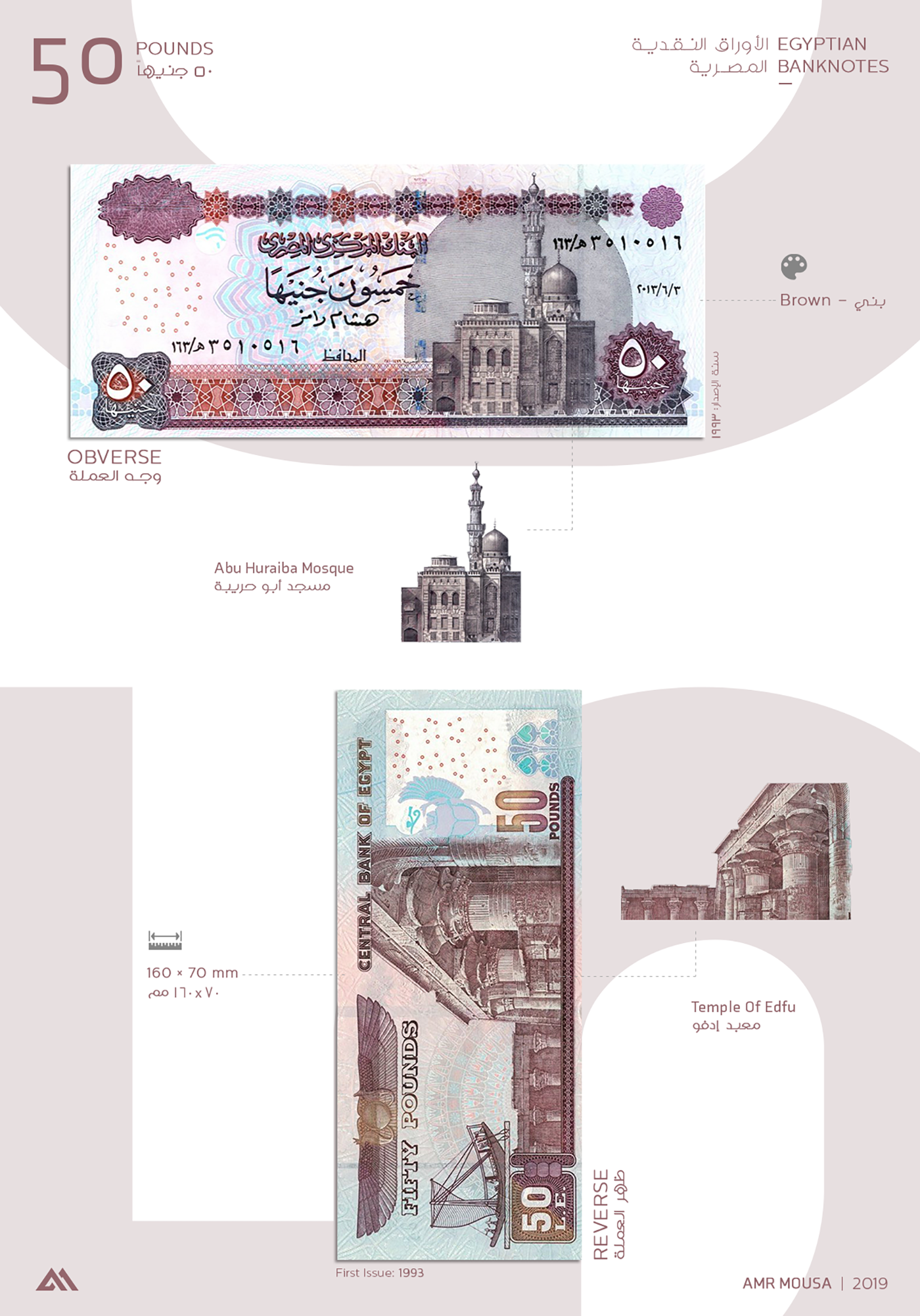 egypt banknotes currency pound architecture Interior Photography  pyramids infographics mousa