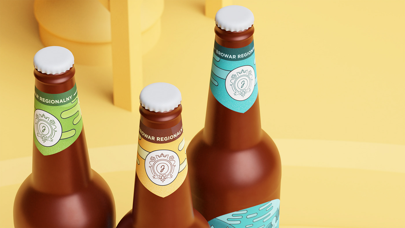beer Label piwo ILLUSTRATION  ilustracja bottle drink productdesign Love