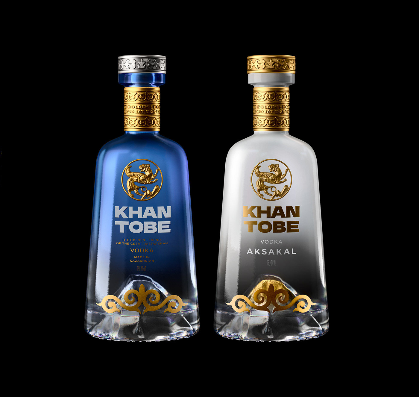Vodka kazakhstan Packaging Label bottle drink bar