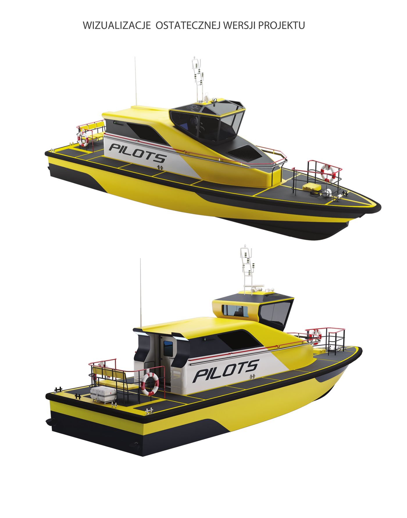 Pilot boat design tech