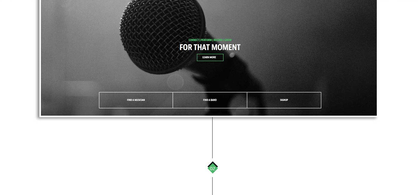 Website website-theme music drupal-theme
