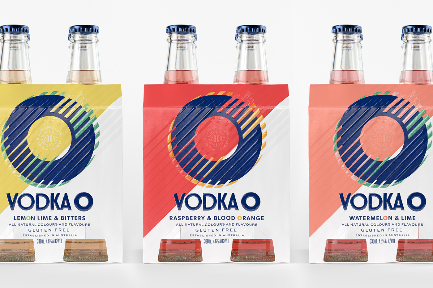 Vodka visualisation branding  Renders 3D coctail Australia