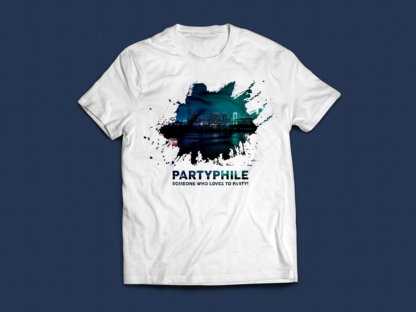 about town Leisure Mockup Outdoor relax shirt T Shirt and it high resolution Illustrator