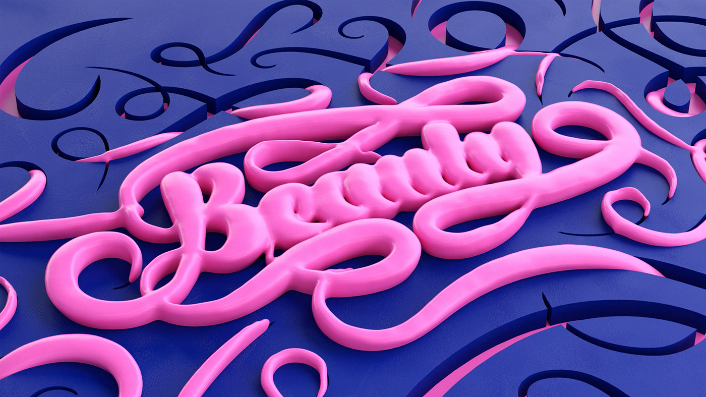 Biennale Sagmeister&Walsh &walsh matteo giuseppe pani 3D storyboard oddly satisfying videos typography   slime Biennale of Venice