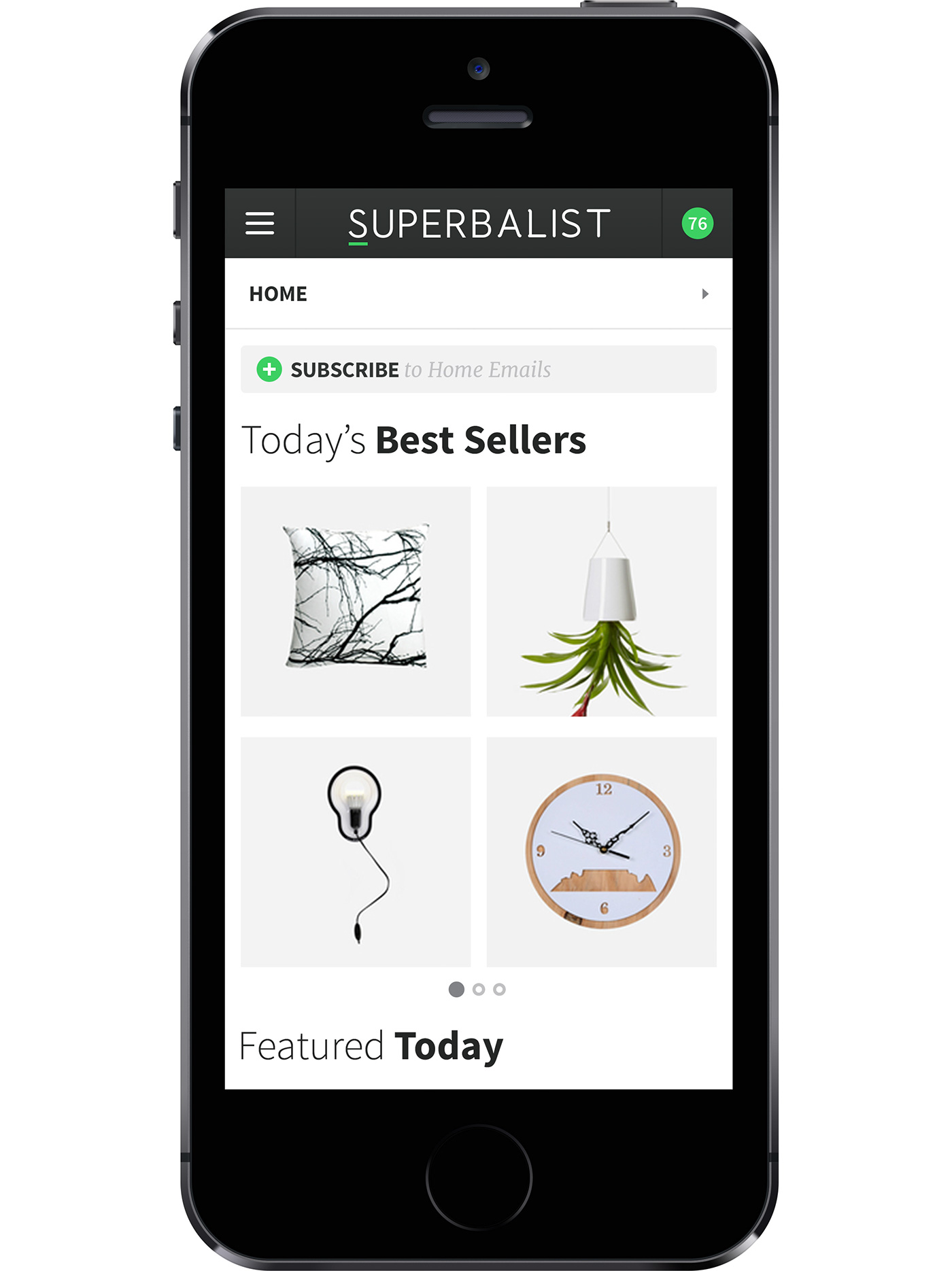 south africa design superbalist product curated e-commerce cape town citymob   mobile tablet device Responsive Website