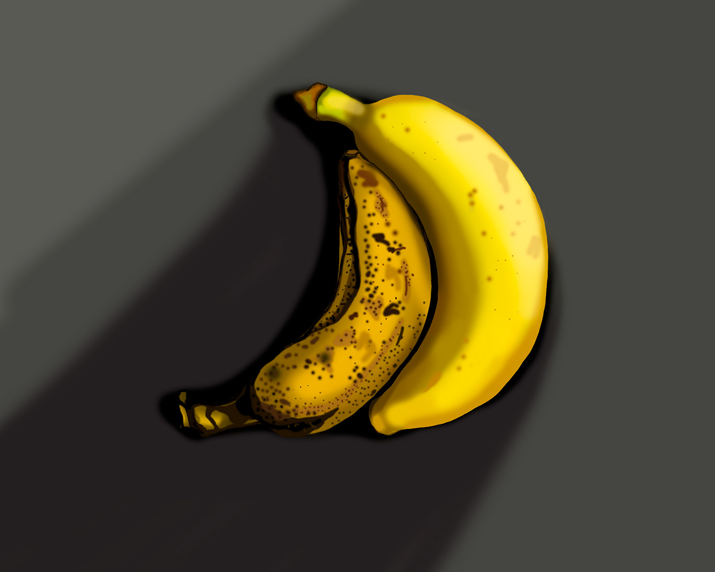 artillustration artwork Bananas fruits Illustrator photoshop