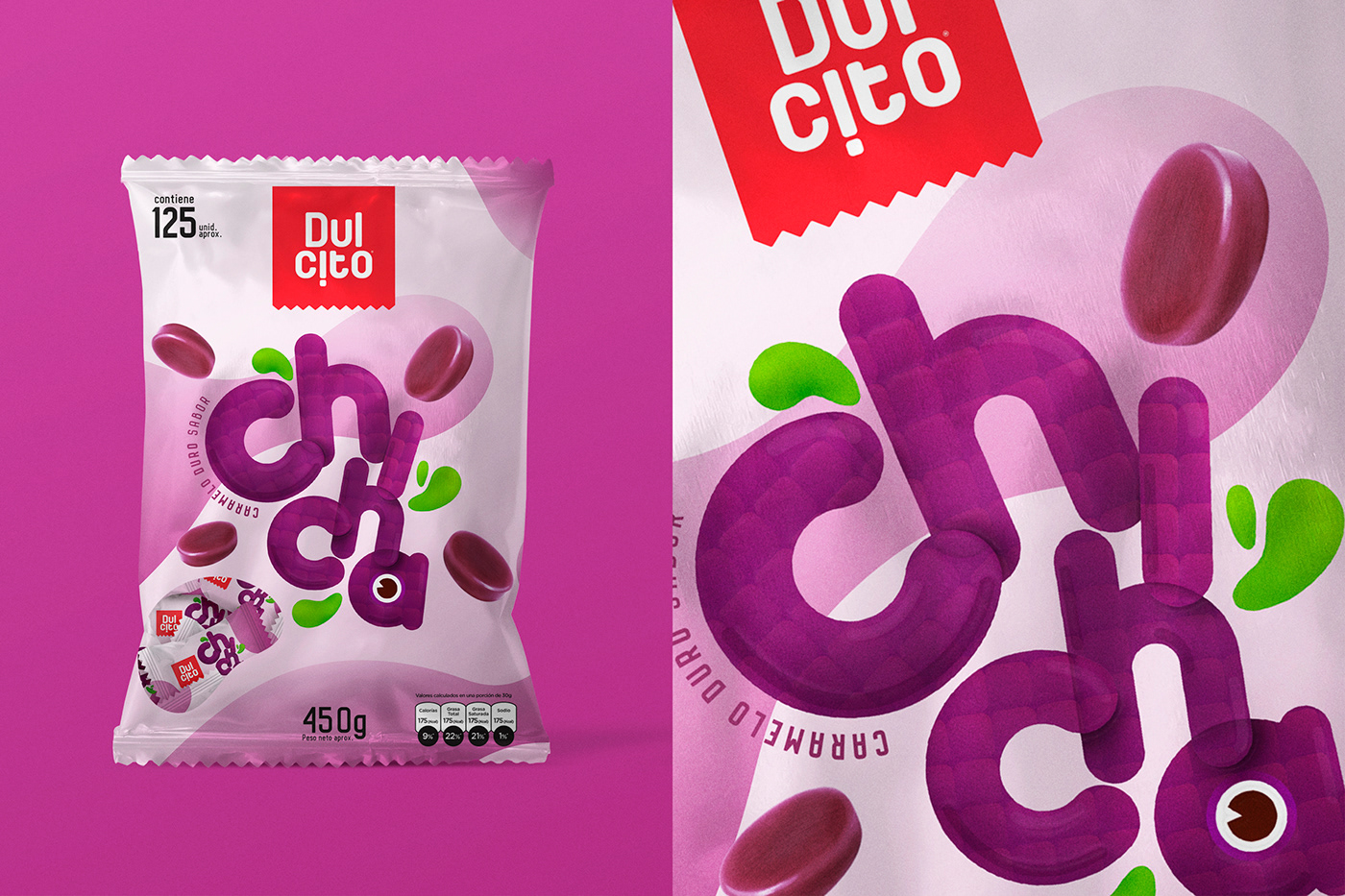 branding  brand design graphic design  Packaging art direction  Candy chocolate packaging design sweet