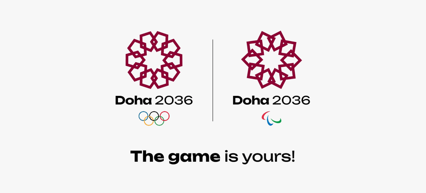 branding  doha olympic Olympic Games Olympics Qatar Games world cup School Project