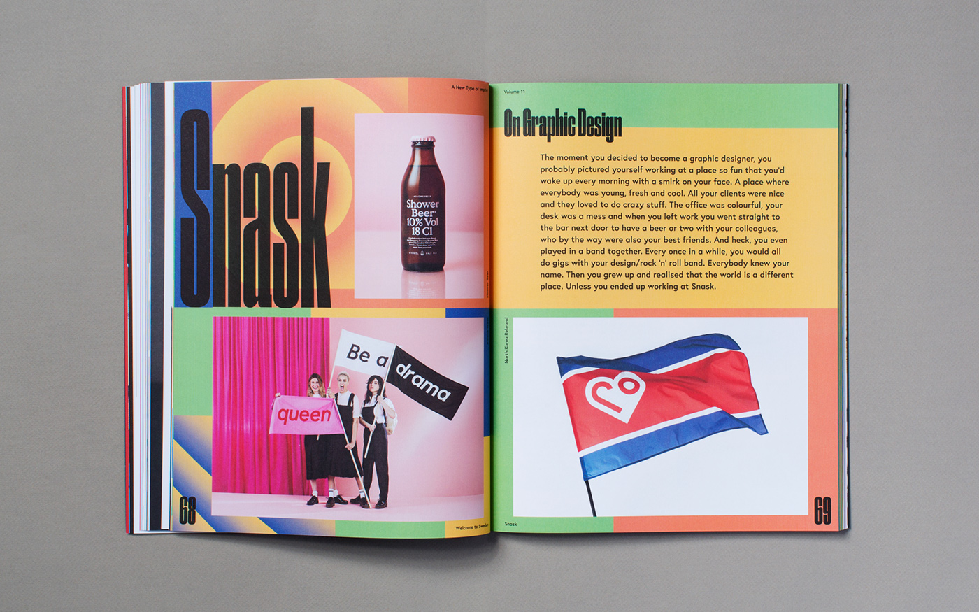 anti imprint norwegian design Scandinavian magazine print publishing   Creativity lifestyle