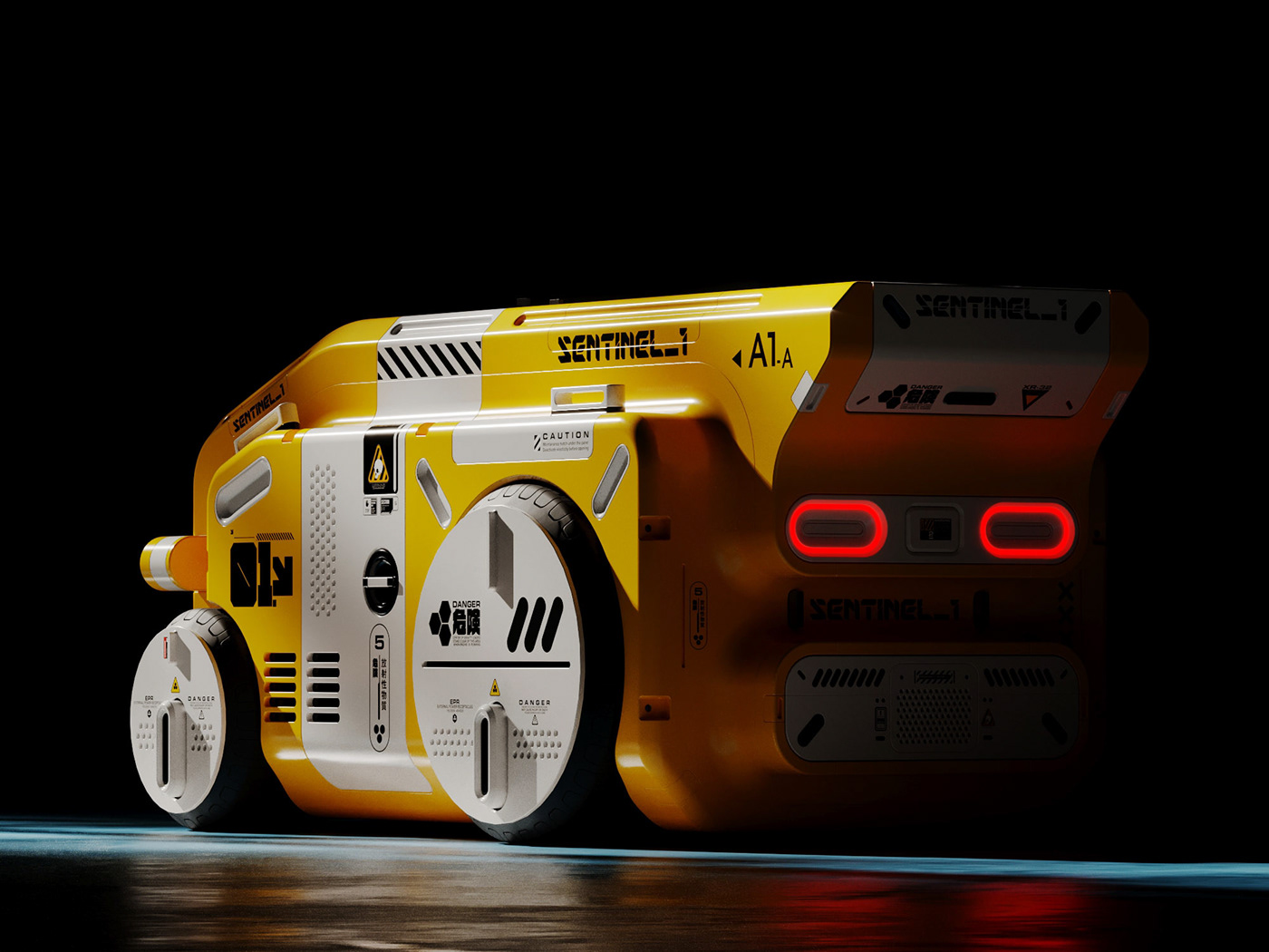 Scifi Vehicle Conceptdesign conceptvehicle cardesign automotive   concept Sciencefiction sci-fi Cyberpunk
