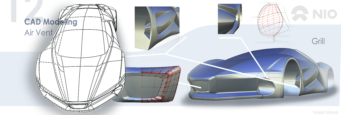 3d modeling alias automotive cad modeling car sketch Clay Modeling Transportation Design VRED