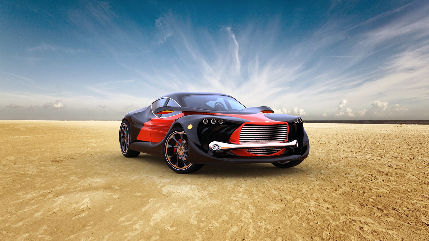 Wings of Nike darko nikolic design concept car innovative concept car innovative hyper car retro-futuristic car innovative muscle car Sport Sedan