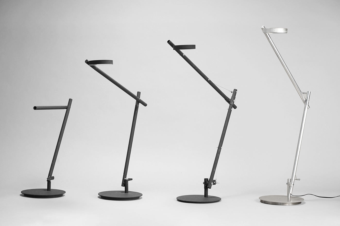 task lamp lighting metal cnc Desk lamp floor lamp led Lamp minimal product design  industrial design 