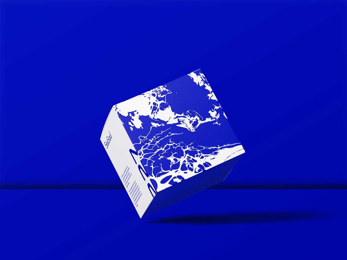 blue box brbauen Identity Design logo Packaging sea tea