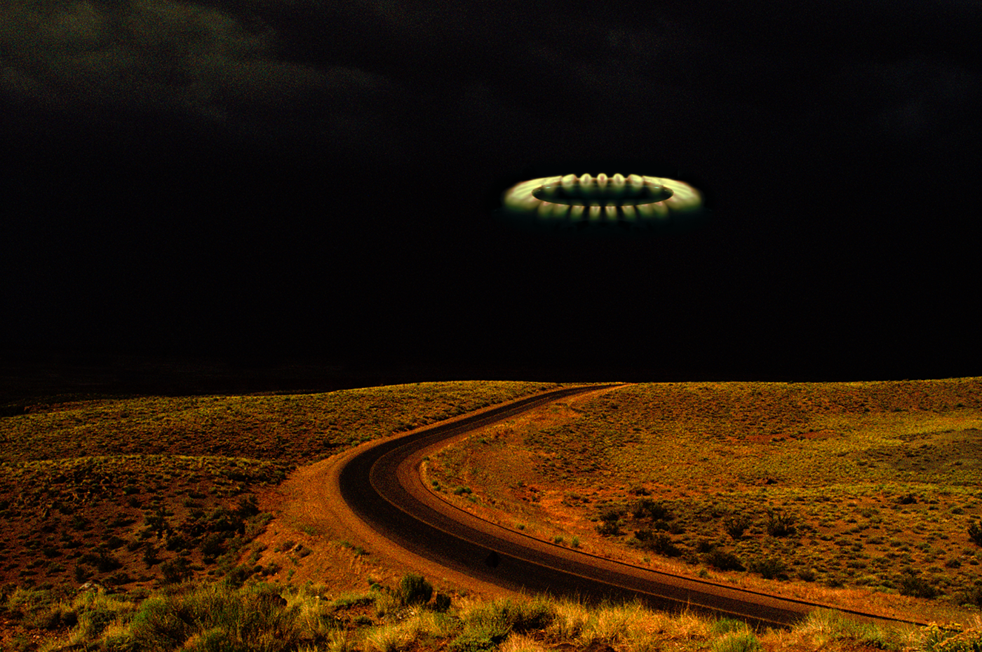 UFO imagination art Retro pop culture series unexplained unexplained phenomena David Jordan Williams Victor Raphael