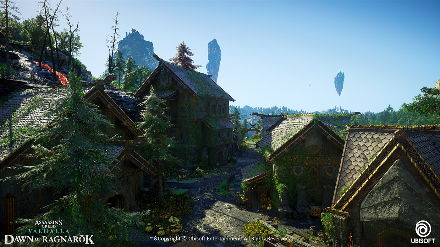 adventure architecture Assassin's Creed environment game real time ubisoft valhalla viking AAA