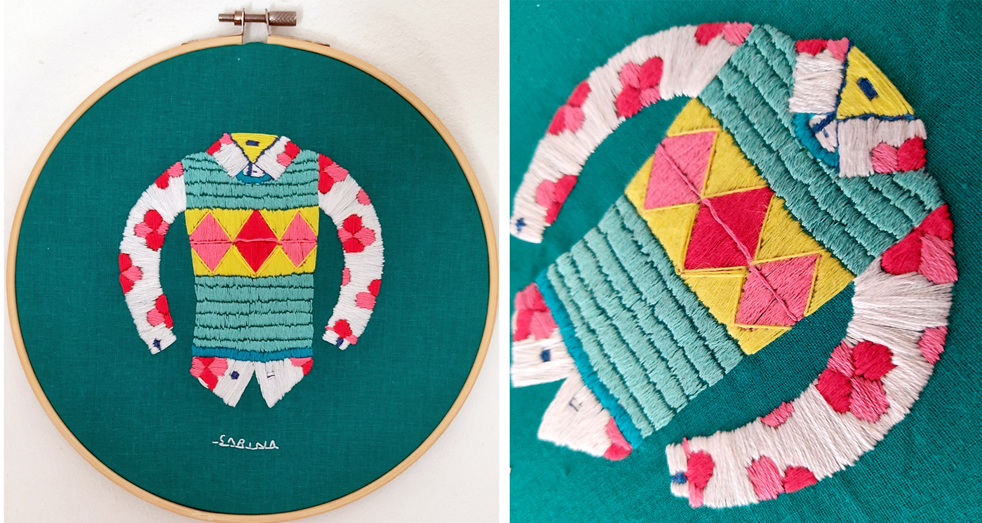 art arte craft DIY Embroidery handmade tapestry tapiz textil textile art