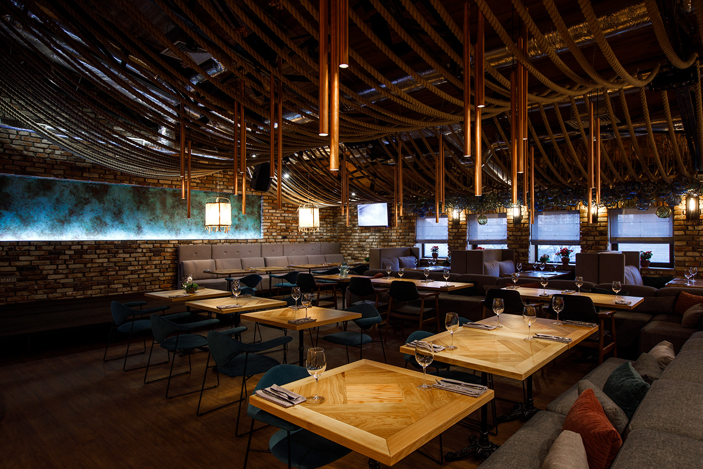architecture interior design  restaurant restaurant design