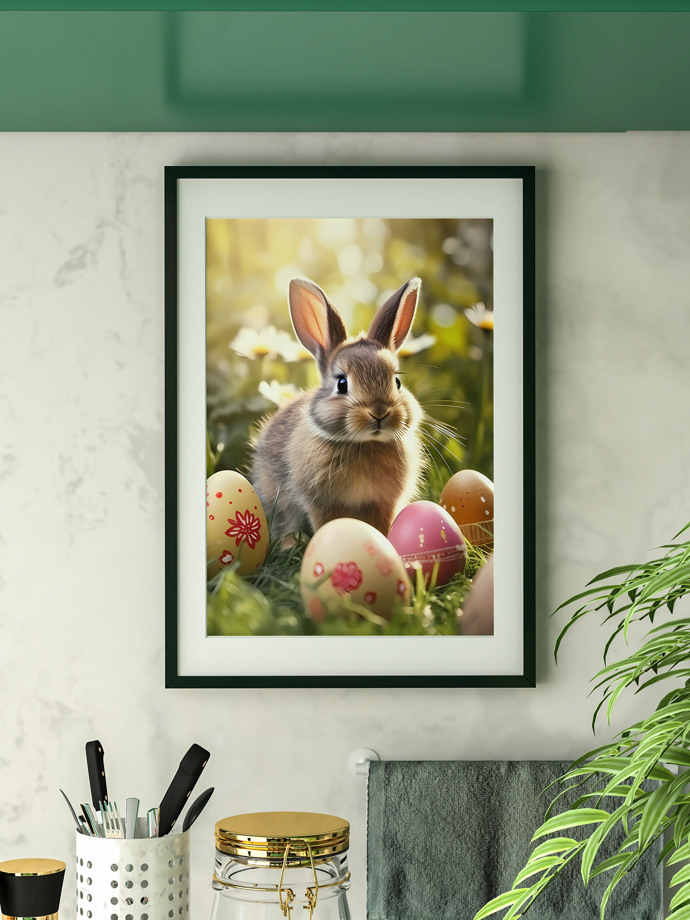 Set Of Easter Themed Picture Frame-Wall Photo Frame for Home Decor