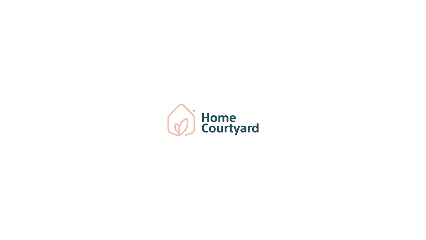 brand Brand Guideline build courtyard green home house identity logo