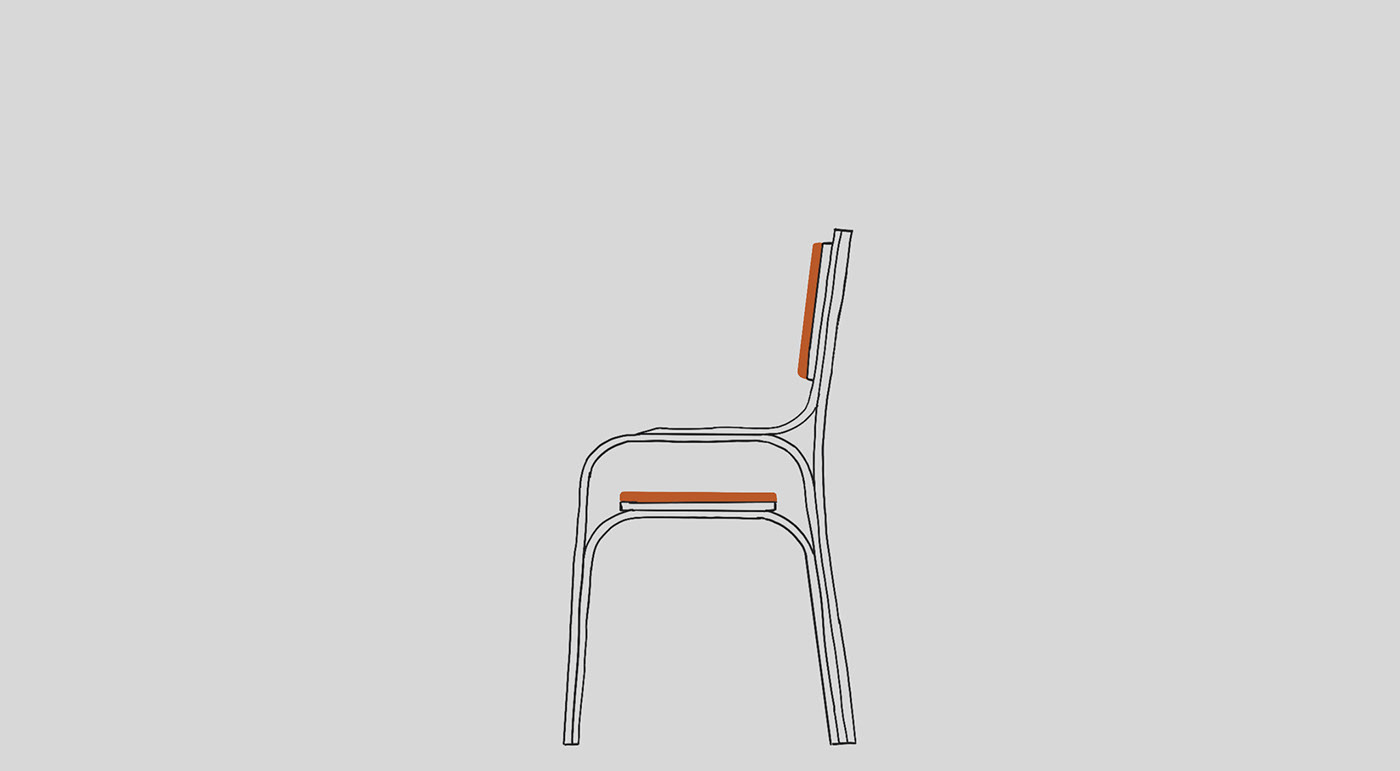 furniture design  chair product design  industrial design  wood textile curve