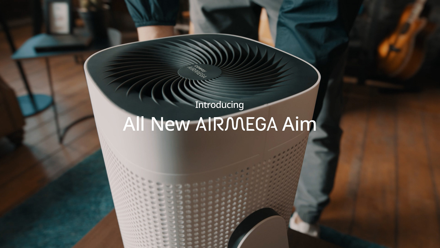 animal commercial CG product design  Film   Coway air AirPurifier дог 3д
