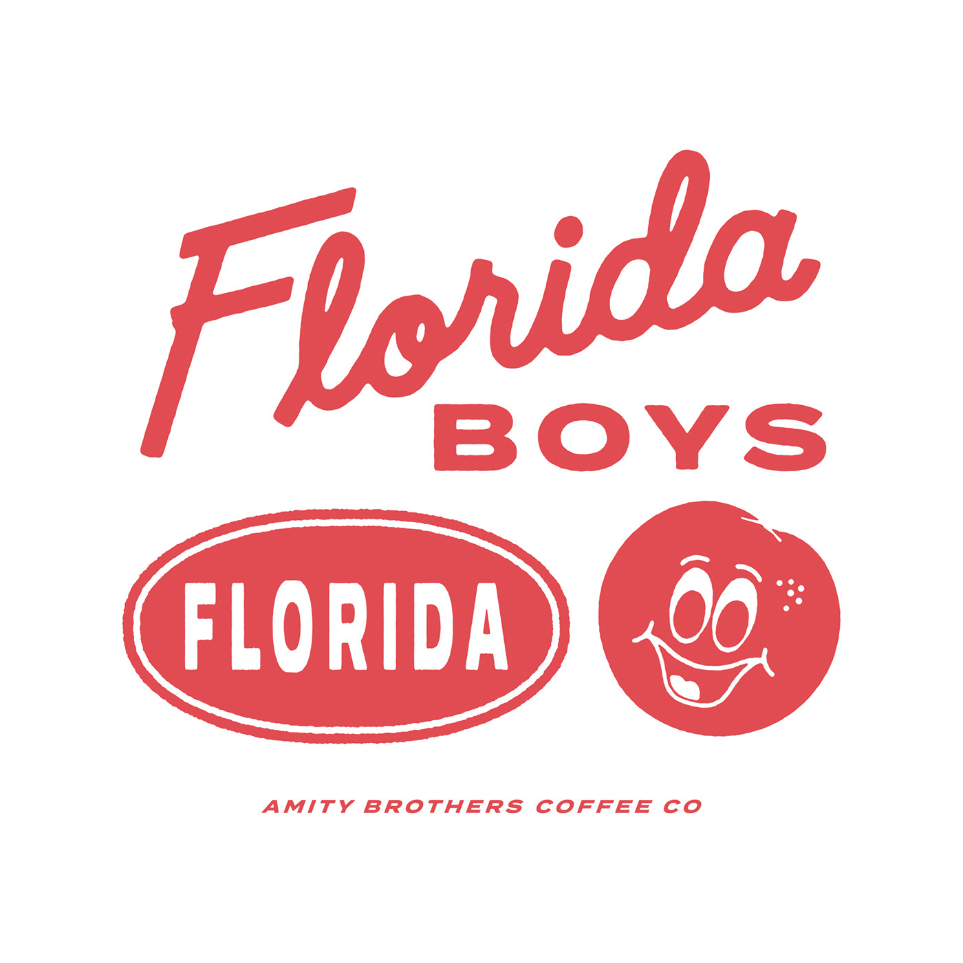 Coffee coffee branding florida florida boys HAND LETTERING lettering merchandise t-shirt