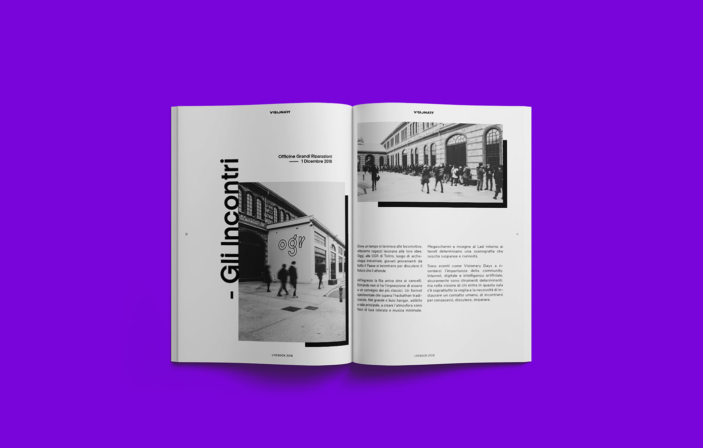 Livebook editorial Layout design brochure future typography   InDesign ILLUSTRATION  Event