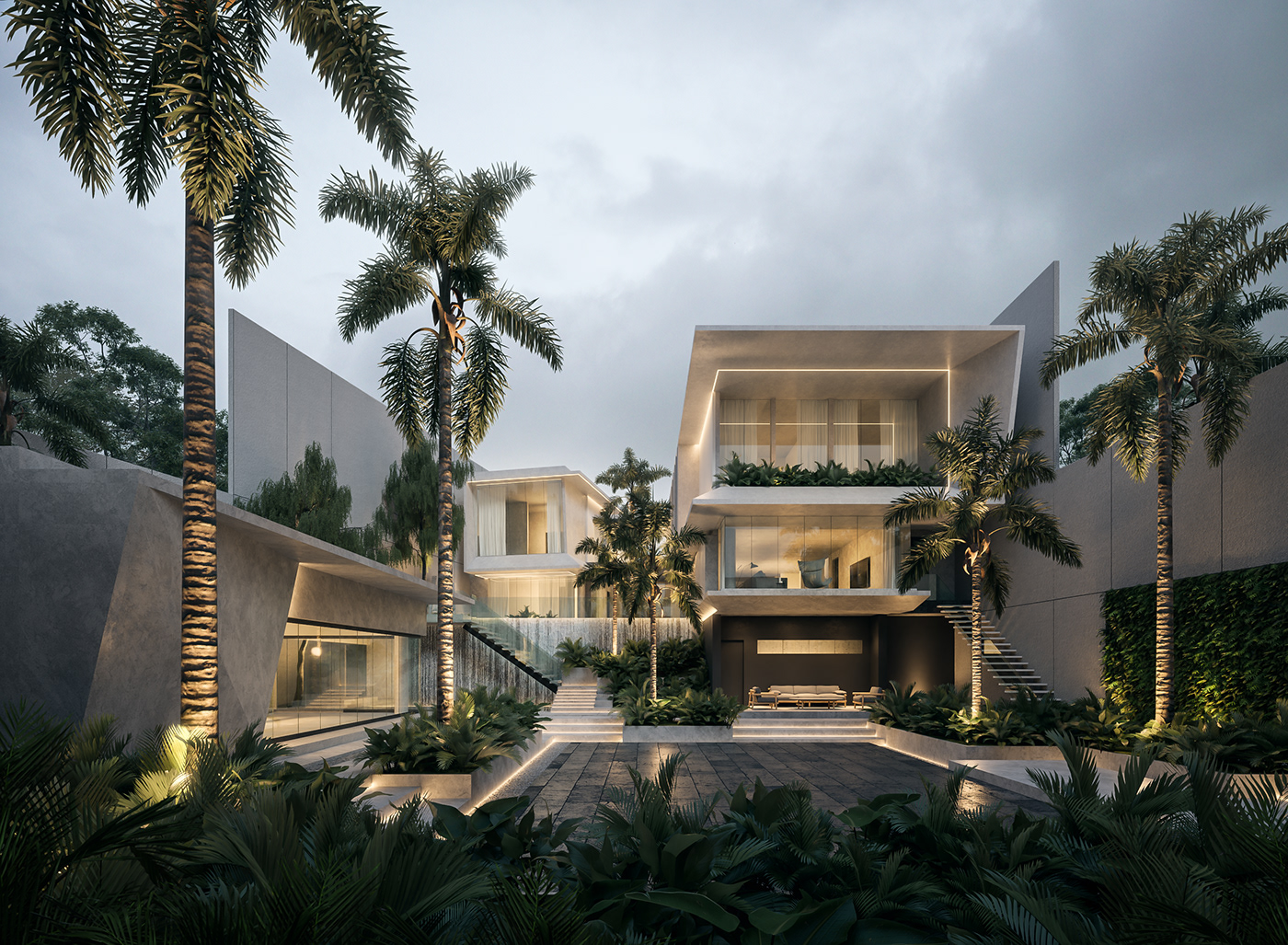 3D architecture CG CGI design house Render residential visual visualization