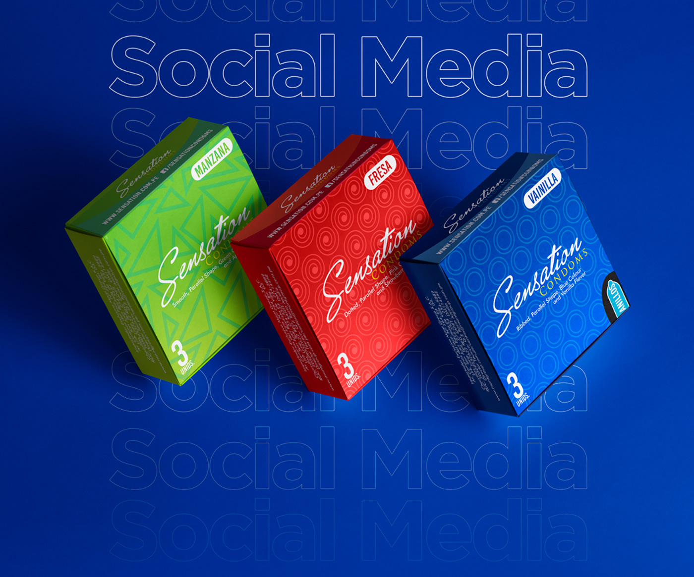 condoms Condones design facebook instagram peru Preservativos publicidad redes sociales social media