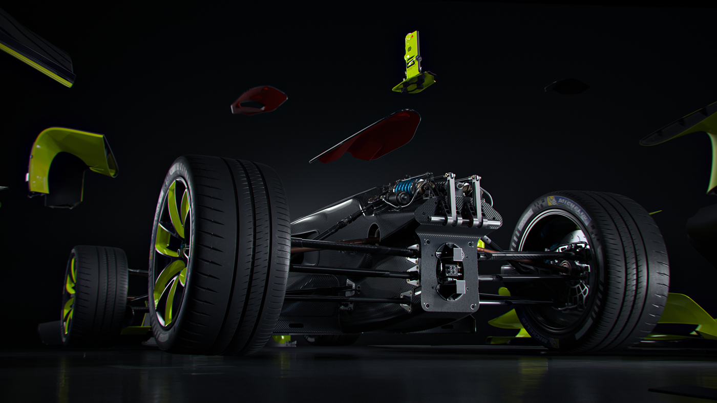 roborace chassis Engineering  ai 4K