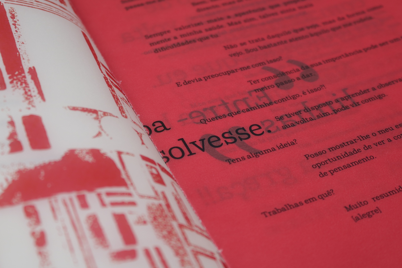 letterpress typography   book editorial Theatre Livro manifesto tipos moveis entrelinhas guimarães