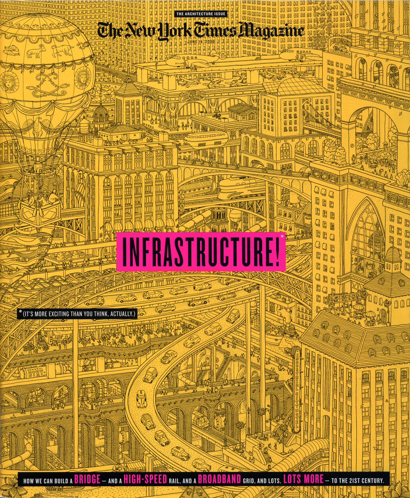 america building city Drawing  infrastructure Landscape magazine newyork painting   usa
