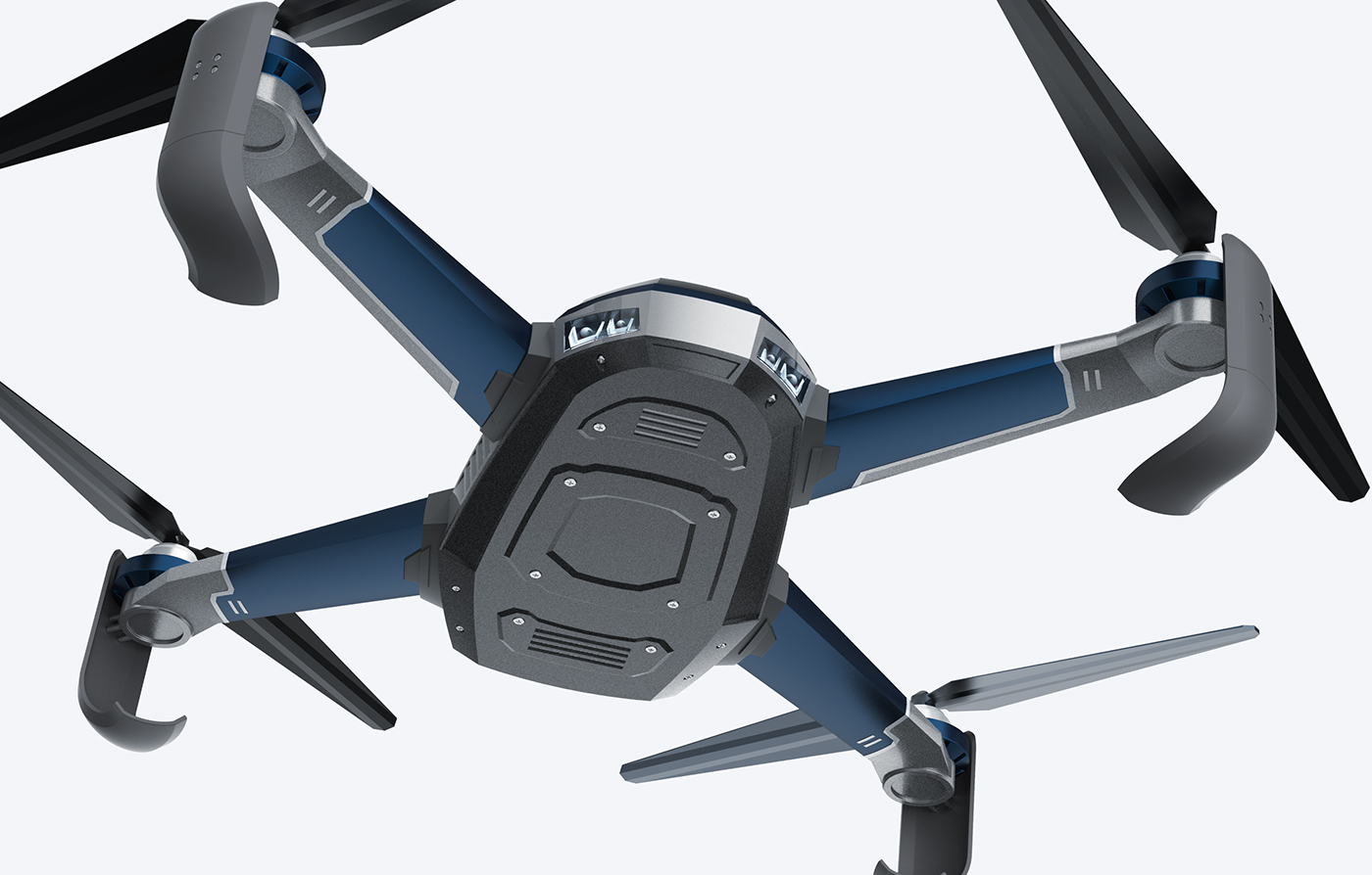 Bosch emergency drone product industrial concept design