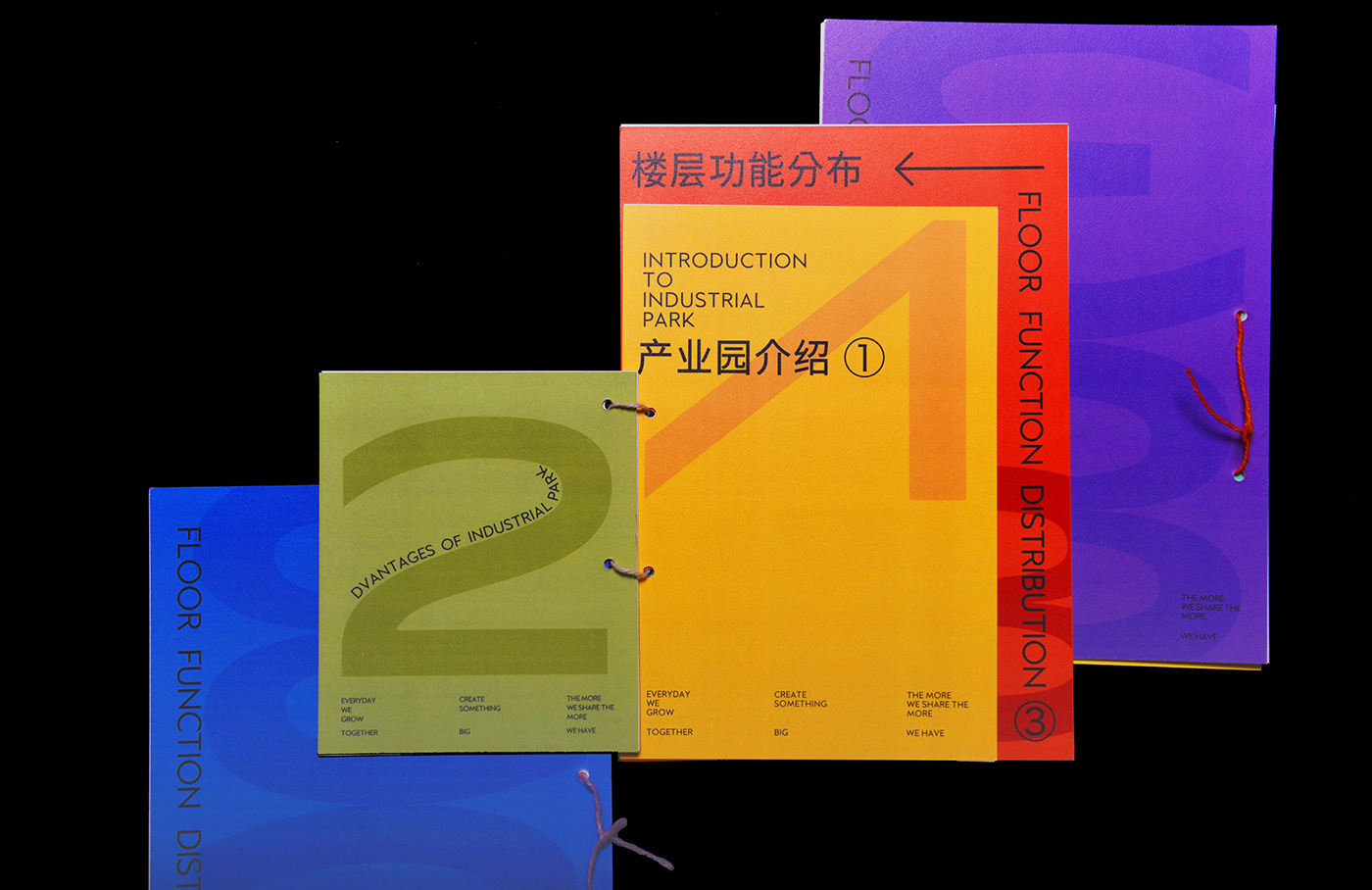 book brand identity color design Handbook Layout print