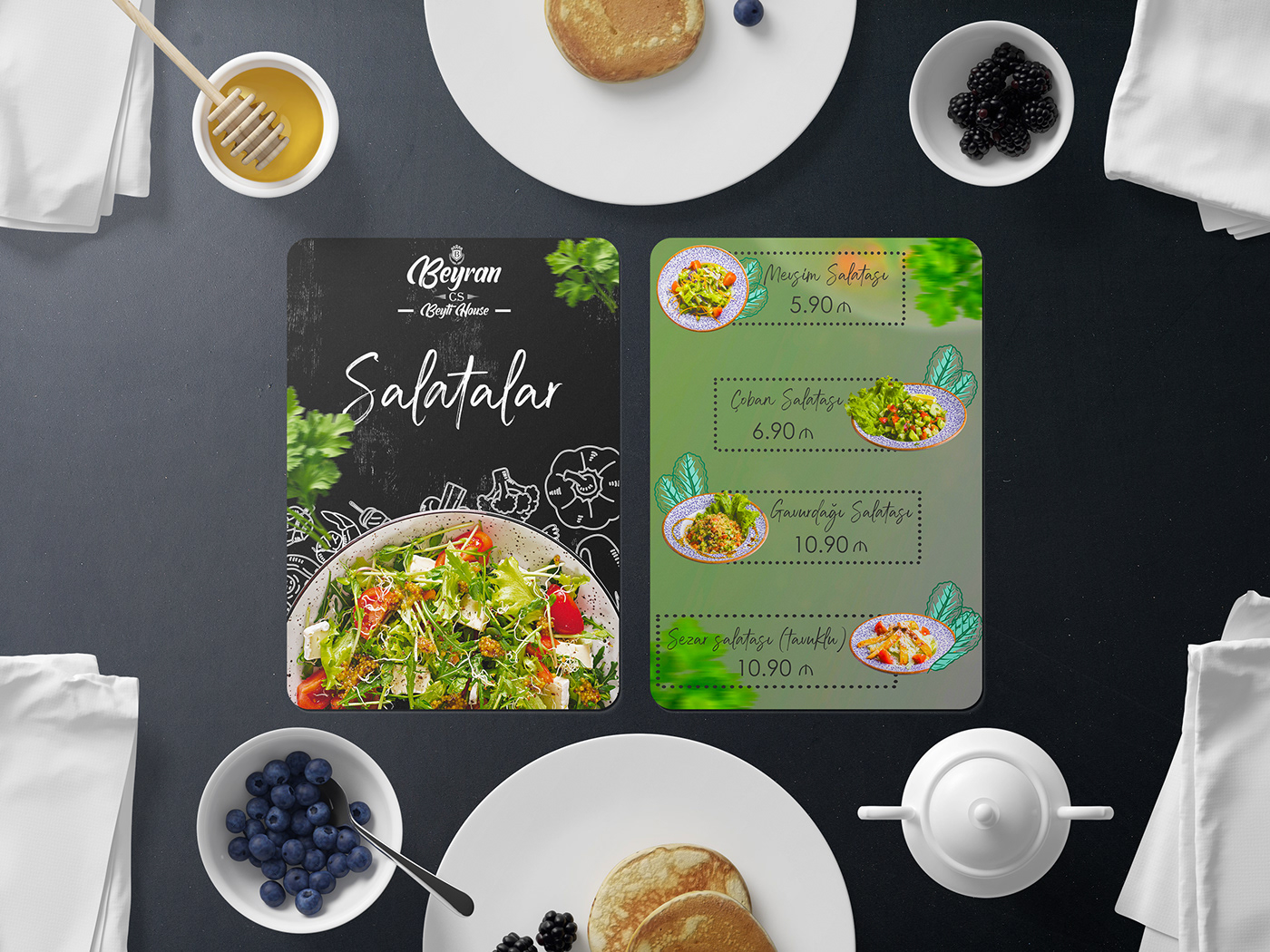 menu design menu Salad menu soup menu salat salata Soup desert menu dessertmenu menyu