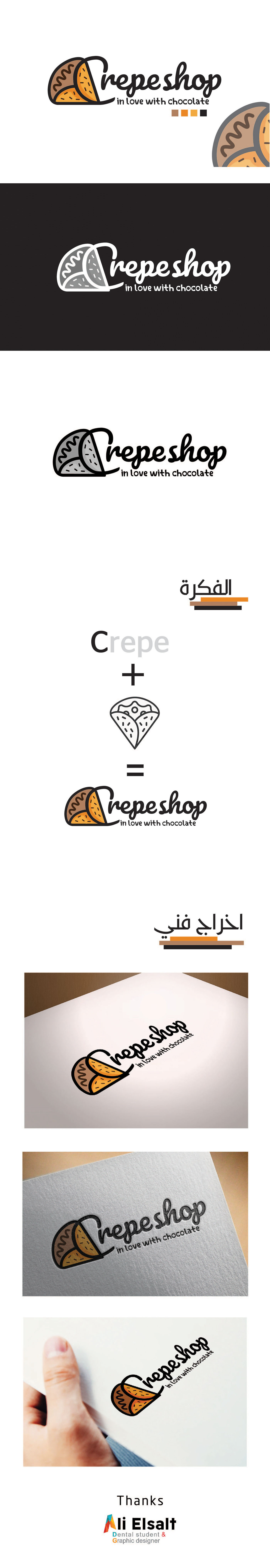 crepe Food  logo