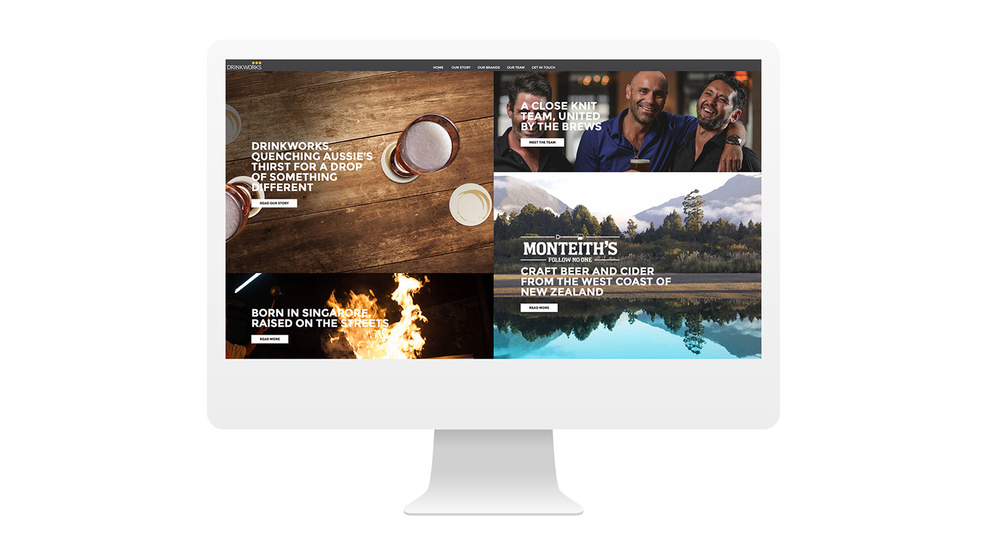 Website beer db Drinkworks