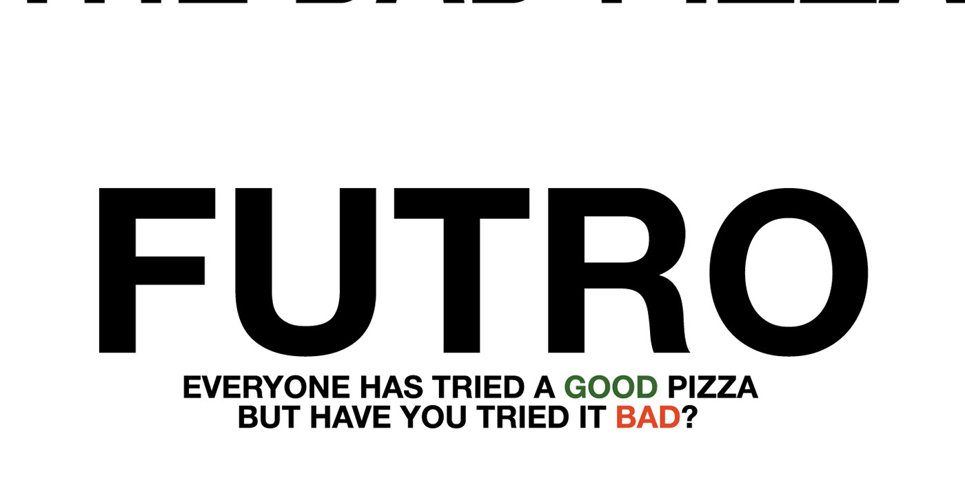 design ILLUSTRATION  abstract modern Antidesign typography   restaurant design graphic design  identity pizza logo